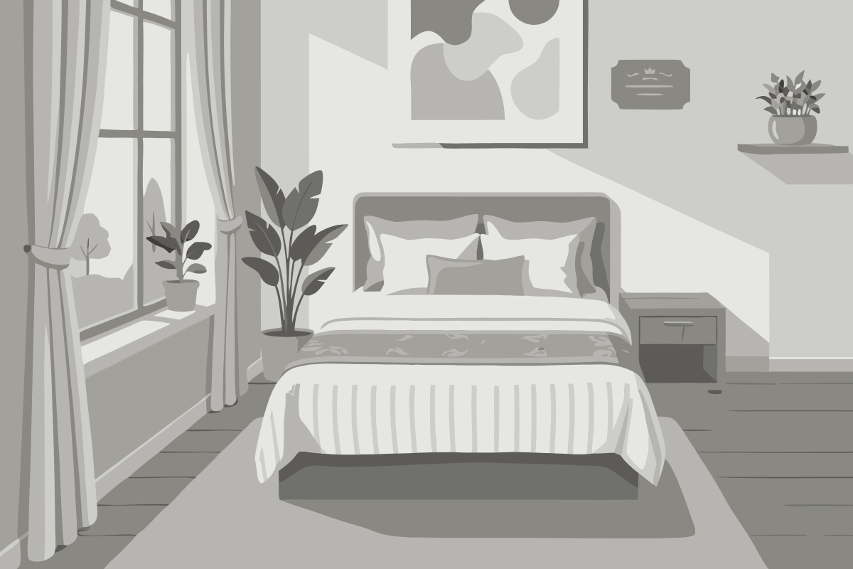 Standard Zimmer mit Queensize-Bett